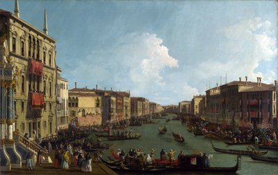 A Regatta on the Grand Canal, c.1735 by Giovanni Antonio Canal